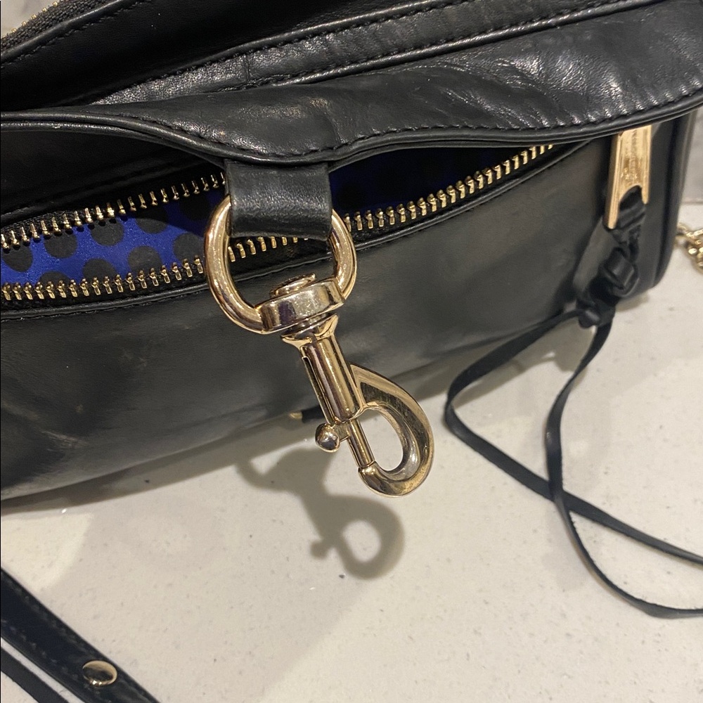 Rebecca Minkoff Black Leather Bag - Picture 4 of 10